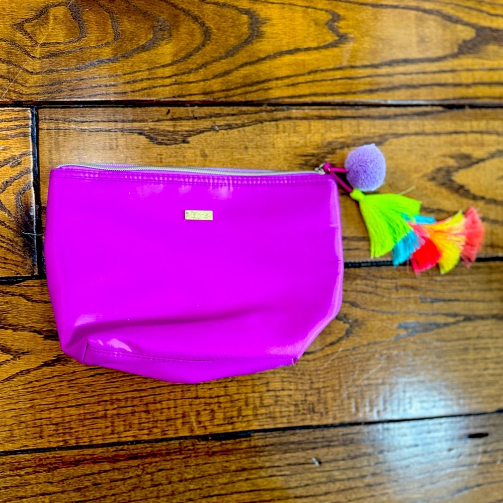 Tarte Makeup / Accessory Bag w/ tassels NWOT